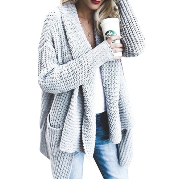 Urban Outfitters Sweaters - URBAN OUTFITTERS BY CORPUS Cozy Chunky Knit Chunky Open Front Cardigan S